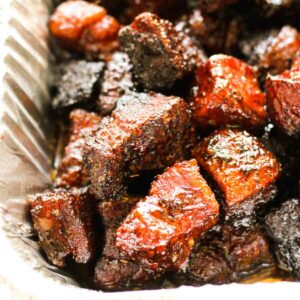 smoked pork burned ends