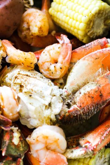 instant pot shrimp and crab boil