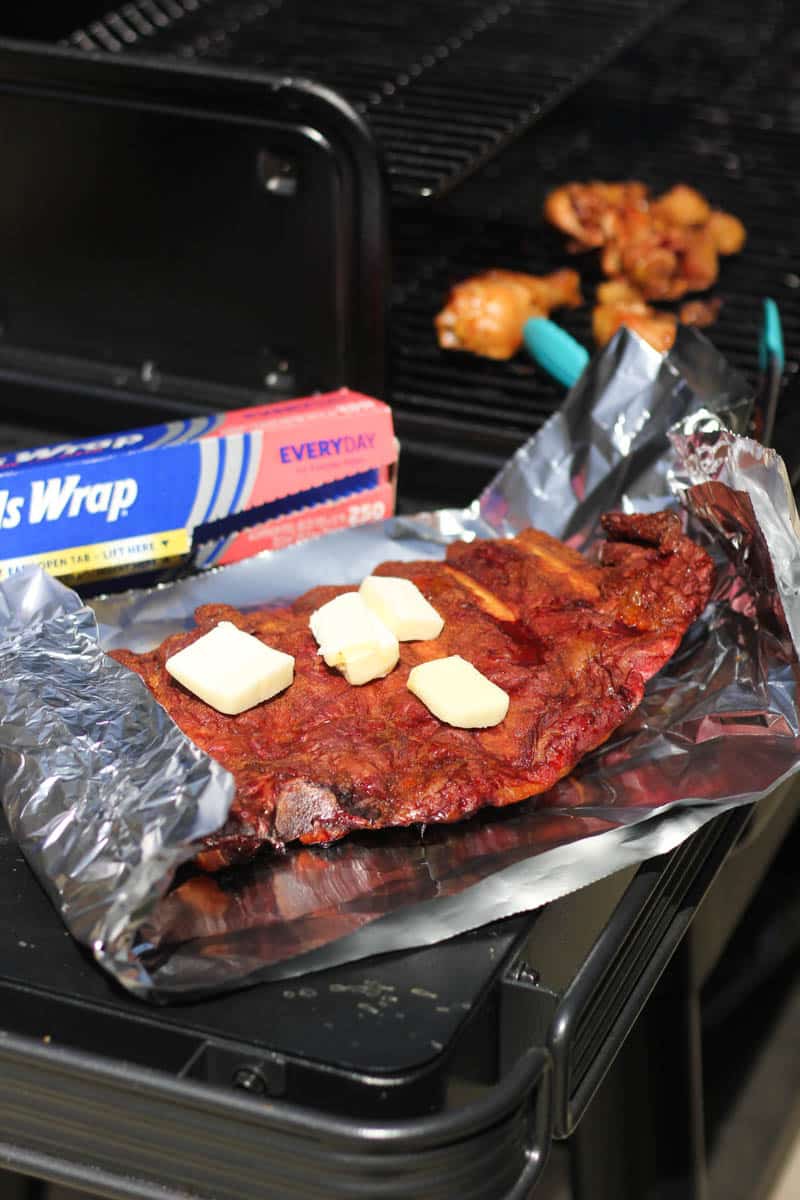 bison ribs before smoking